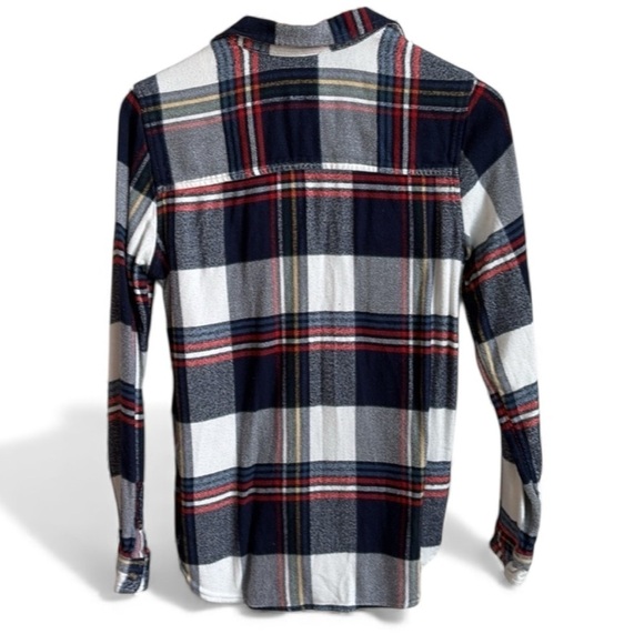 American Eagle Classic Fit Plaid Flannel Shirt Medium - Picture 4 of 4